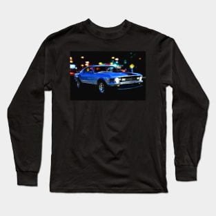 1970 Mach 1 Mustang Long Sleeve T-Shirt